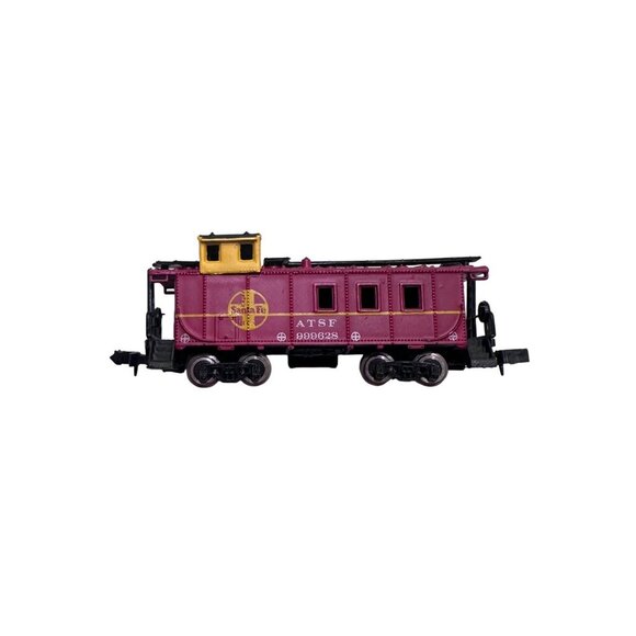 Bachmann N Scale 36" ATSF Santa Fe Steel Caboose Model Train Car 5406 - Picture 11 of 13